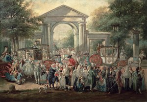 1775年植物园里的嘉年华 作者 路易斯·帕雷特·阿尔卡扎
